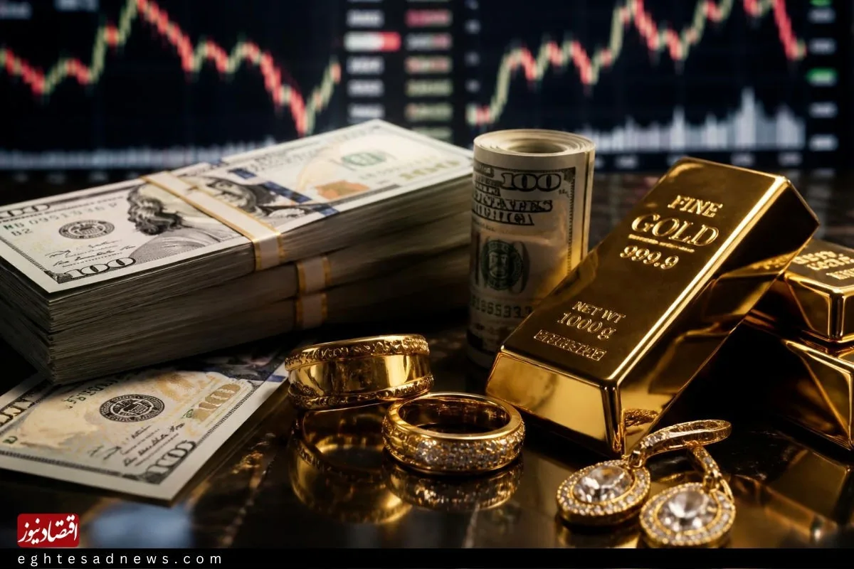 پیشبینی قیمت طلا، دلار و سکه امروز یکشنبه ۳ آبان ۱۴۰۵/ ریزش قیمتها ادامه دارد؟