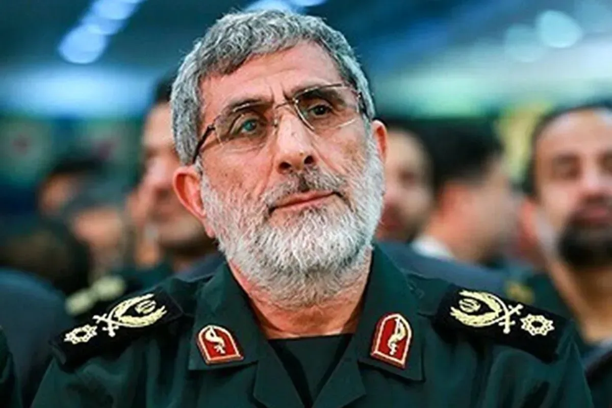 پیام فرمانده نیروی قدس سپاه در پی درگذشت فاطمه فلکیان