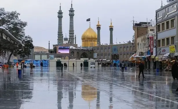 وضعیت هوای قم و جمکران در آخر هفته/ وزش باد شدید و بارش پراکنده