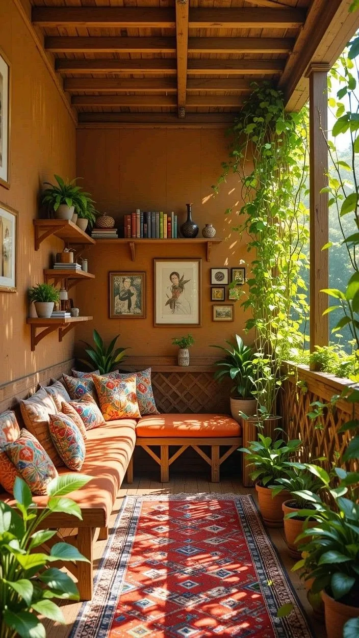 دیزاین بالکن سنتی