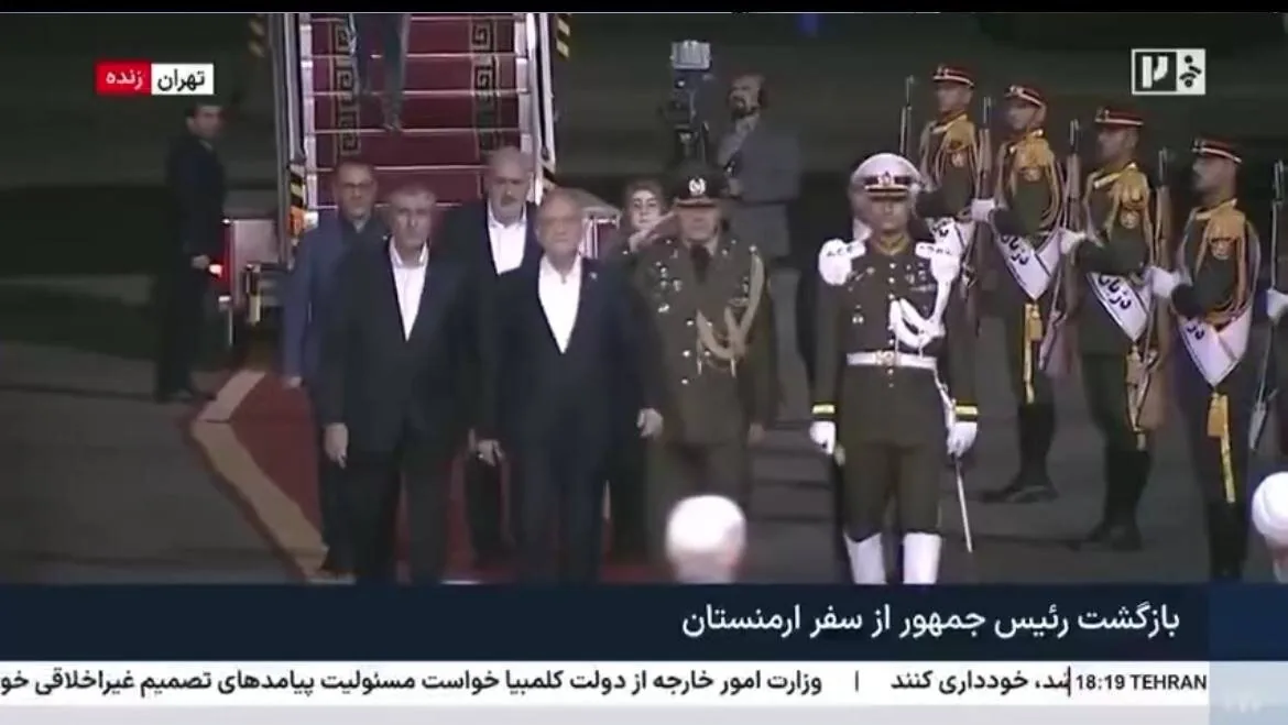 پخش موسیقی «گیم آو ترونز» از شبکه خبر هنگام استقبال اعضای دولت از پزشکیان