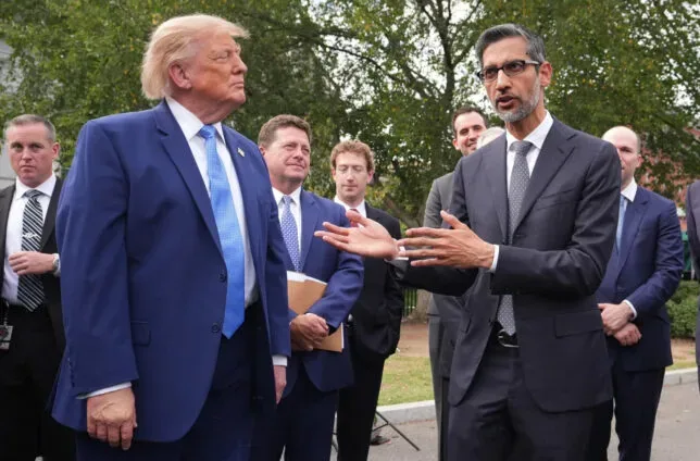 مدیرعامل گوگل درخواست ترامپ برای تغییر نام اقیانوس اطلس را رد کرد