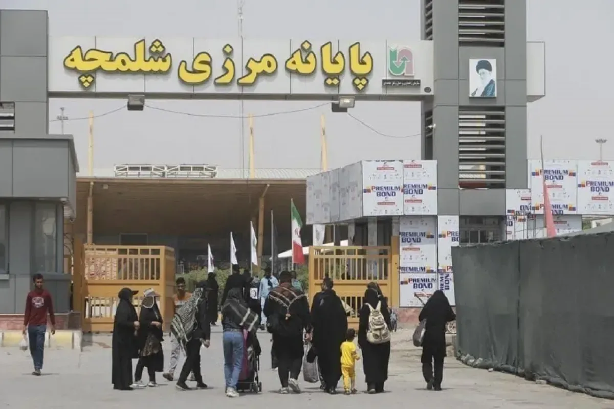 تردد تجاری و مسافری در شلمچه روان است