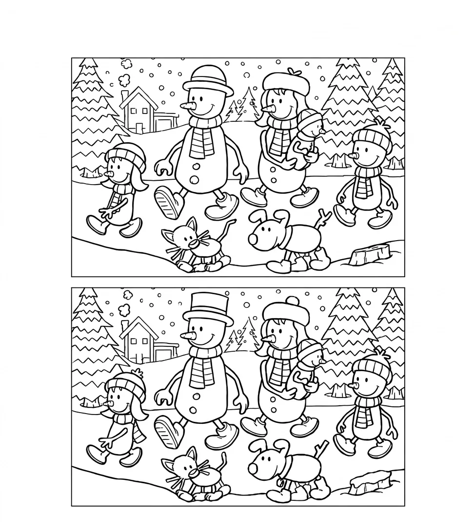 آیا میتوانید تفاوتها را در این عکس پیدا کنید؟