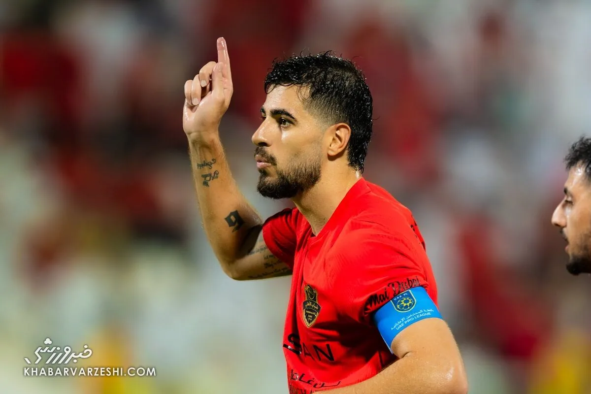 ویدیو| گل اول و دوم شباب الاهلی به العین (سعید عزتاللهی)
