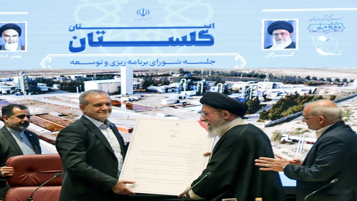 پیشرفت ۱۱۲ درصدی مصوبات سفر رئیسجمهور به گلستان