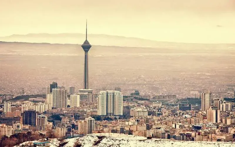 تهران ۳۱ پله سقوط کرد