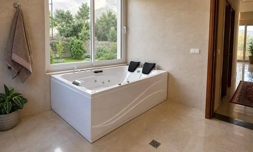نصب جکوزی خانگی اُوان در پروژه مسکونی