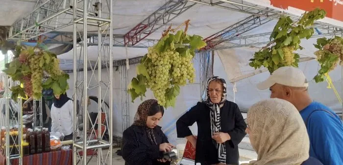 سیزدهمین جشنواره انگور هزاوه شهرستان اراک گشایش یافت