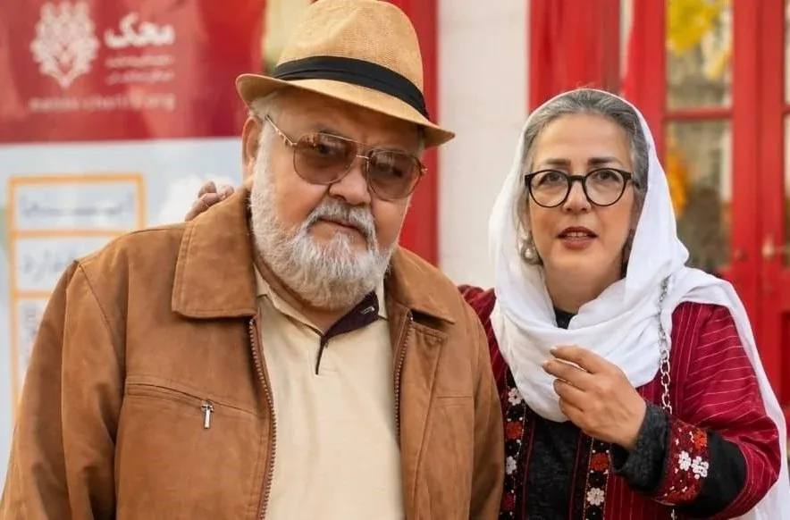 آلبوم عروسی اکبر عبدی و همسرش نینا در دهه شصت با حضور بازیگران