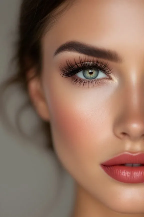 مدل مژه کلاسیک