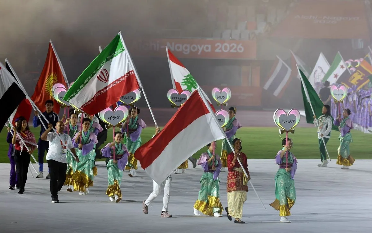 رونمایی از پوستر و لباس کاروان ایران در بازیهای پاراآسیایی + عکس