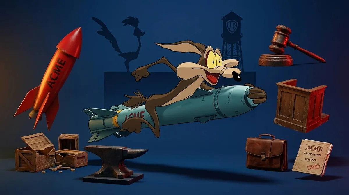 نقد فیلم Coyote Vs Acme | کایوت و میگ‌میگ دوئل تا دادگاه