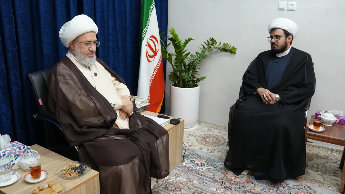 رئیس مرکز خدمات حوزههای علمیه با آیتالله اراکی دیدار کرد