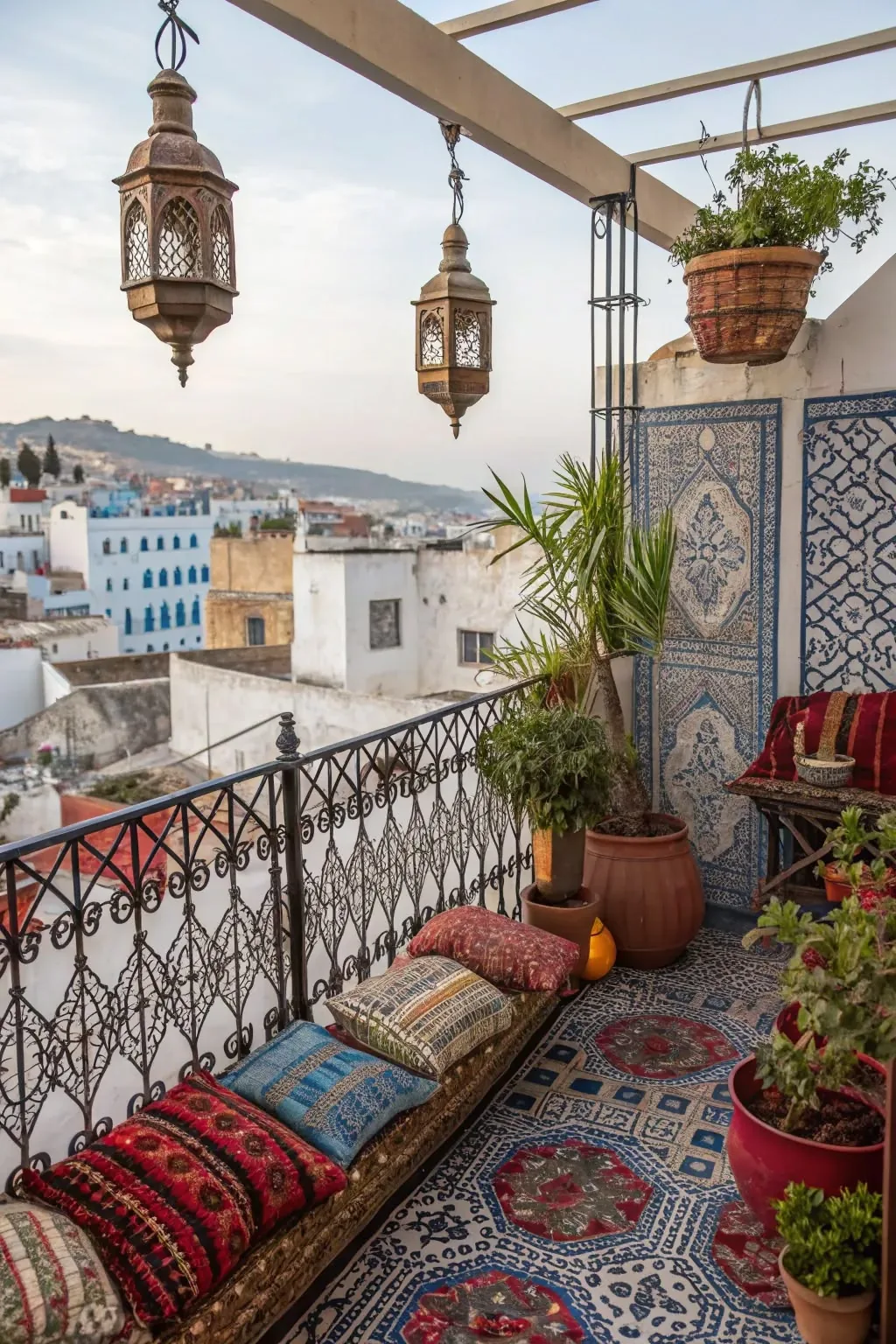 دیزاین بالکن سنتی