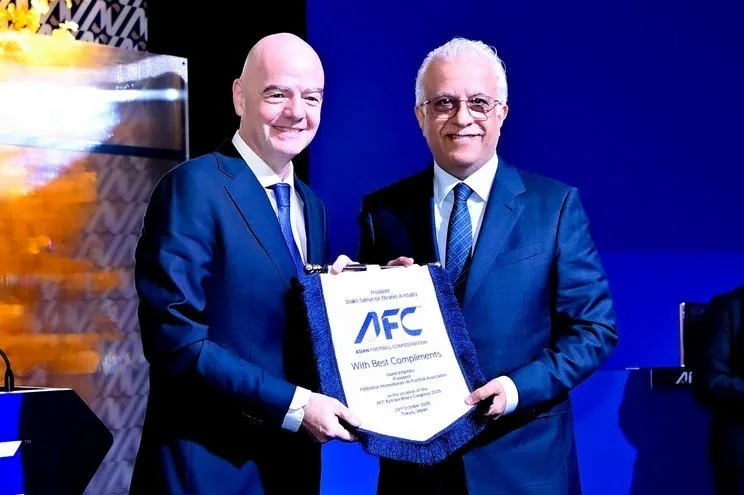 جانی اینفانتینو , فدراسیون بین‌المللی فوتبال (فیفا) , کنفدراسیون فوتبال آسیا (AFC) ,