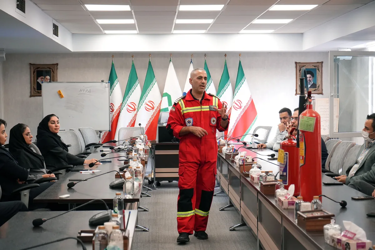 دوره جامع واکنش در شرایط اضطراری برگزار شد