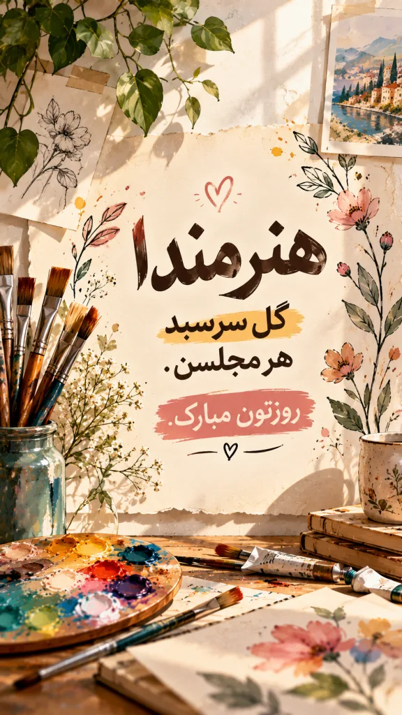 روز هنرمند مبارک 