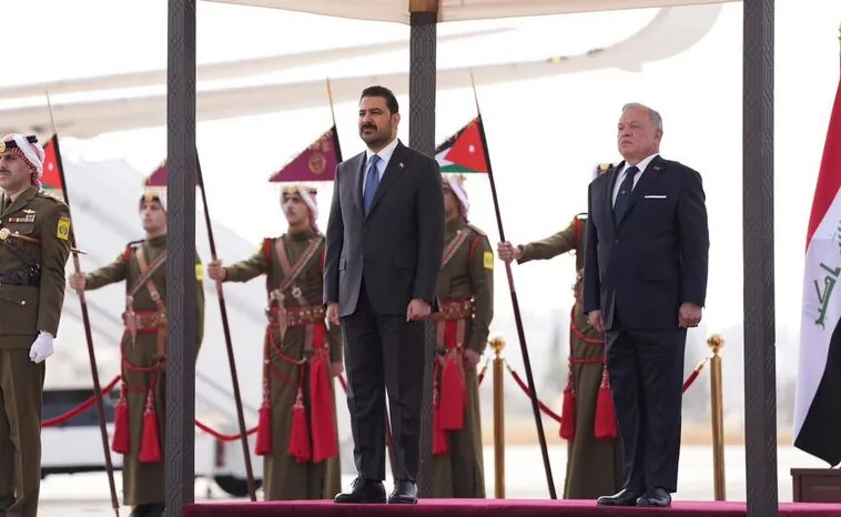 دیدار نخستوزیر عراق و پادشاه اردن