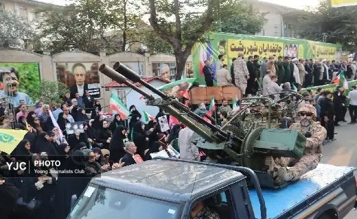 جلوه ای از رزمایش جان فدایان ایران در رشت+عکس