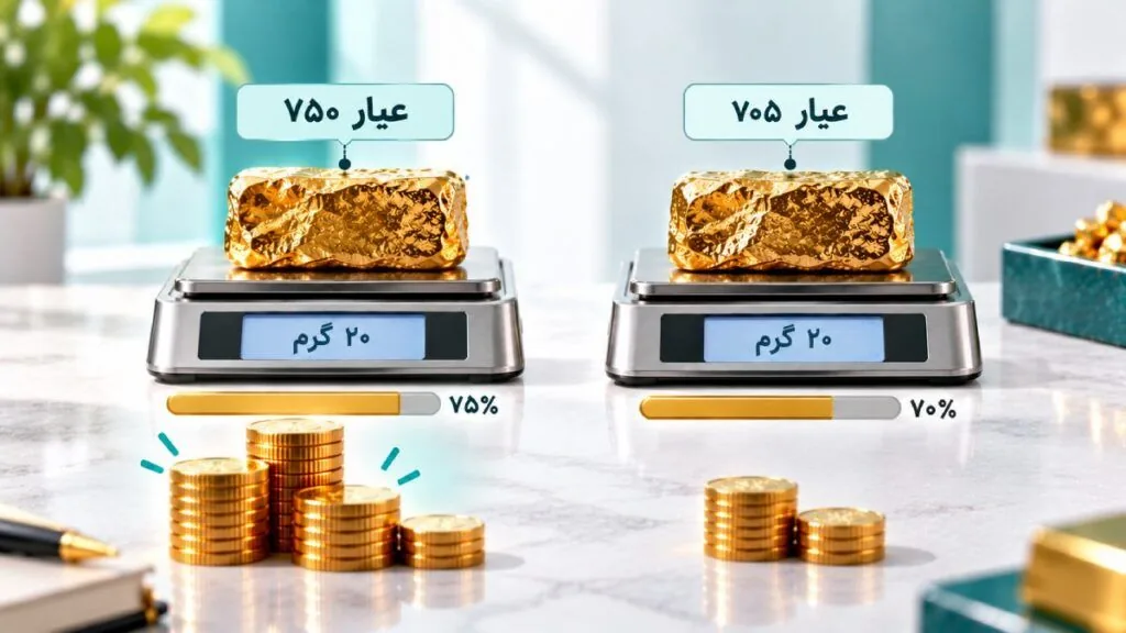 مظنه طلا چیست؟ روش محاسبه، تبدیل به گرم و کاربرد آن در بازار ایران