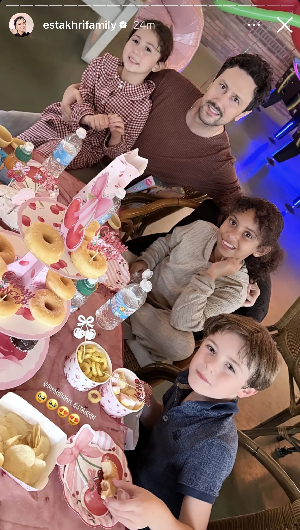 تولد دختر شاهرخ استخری