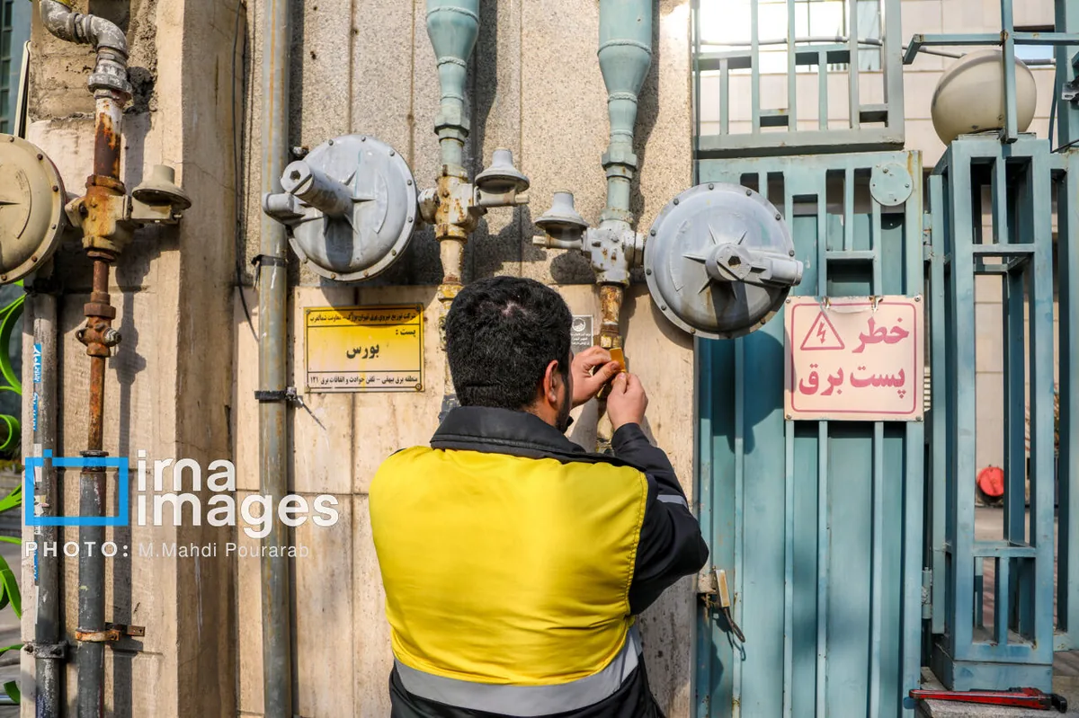 قطع گاز چهار منطقه اهواز برای توسعه شبکه گازرسانی