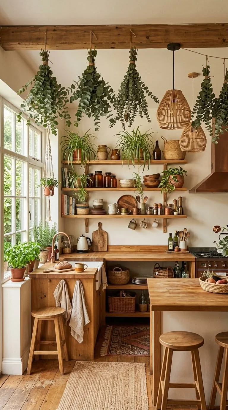 چیدمان آشپزخانه کوچک با کابینت کم
