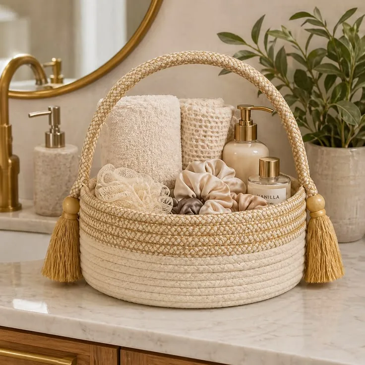 سبد نظم دهنده حمام و دستشویی