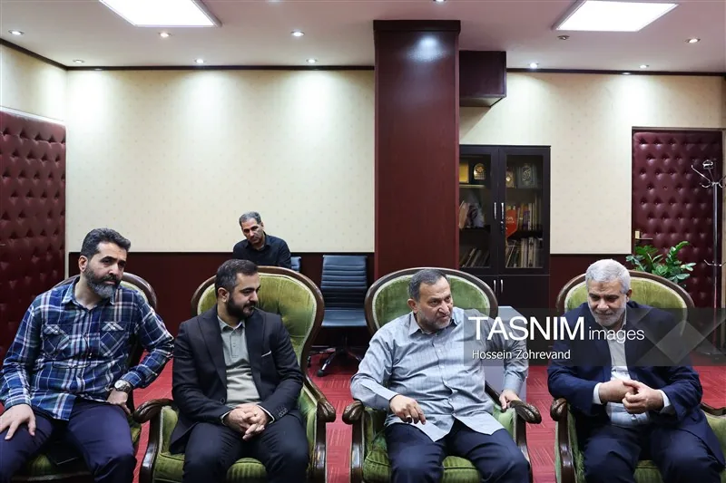 حضور شهردار تهران در خبرگزاری تسنیم