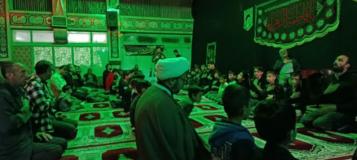 سوگواری ایام فاطمیه در شهر عسگران + عکس