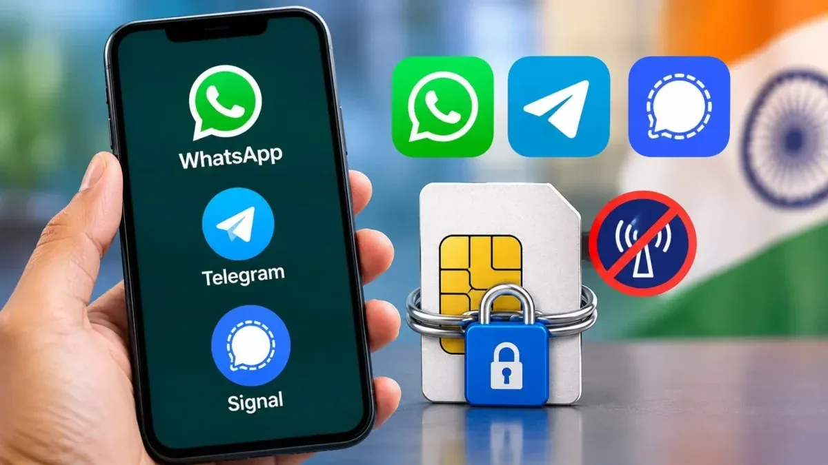 الزام اتصال واتساپ و تلگرام به سیم‌کارت فعال 