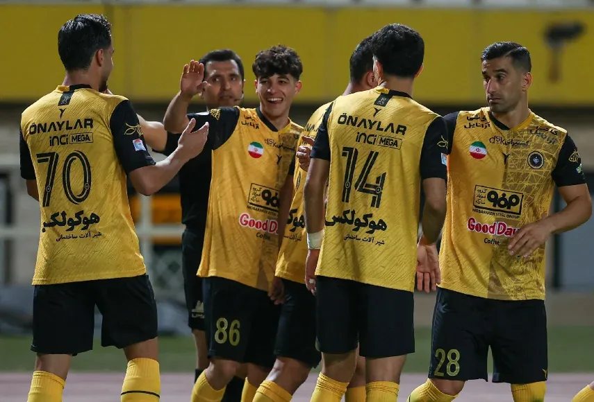 خلاصه بازی سپاهان 6-1 فجر سپاسی (لیگ برتر ایران)