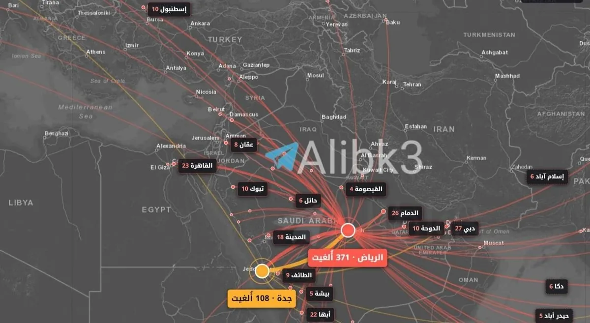 تحولات یمن و عربستان؛ ادامه تعلیق پروازها در فرودگاه بین‌المللی ریاض