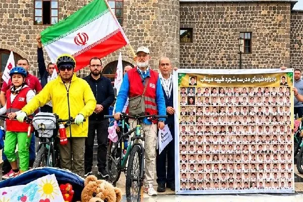 کاروان مردمی ترکیه از «دیاربکر» تا «میناب» رکاب میزنند