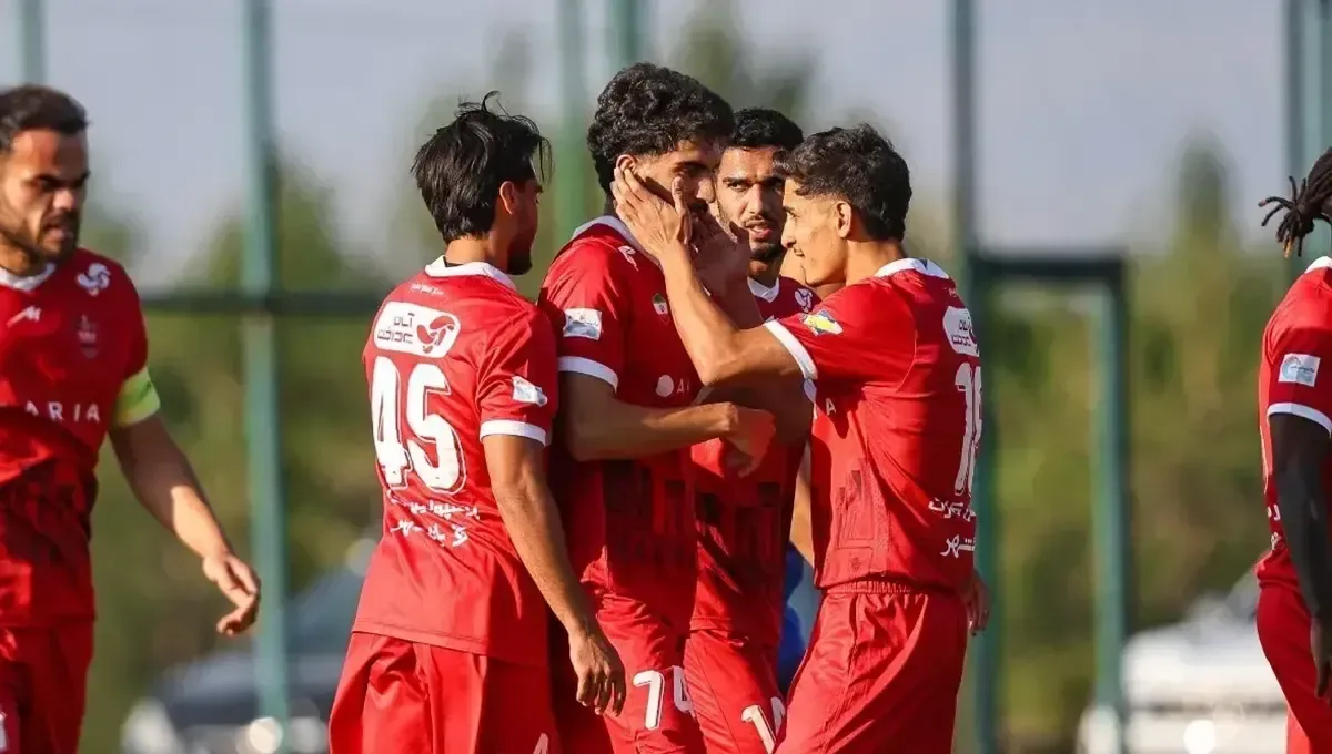 پیروزی پرگل تیم فوتبال پرسپولیس برابر ارزروم ترکیه در بازی تدارکاتی