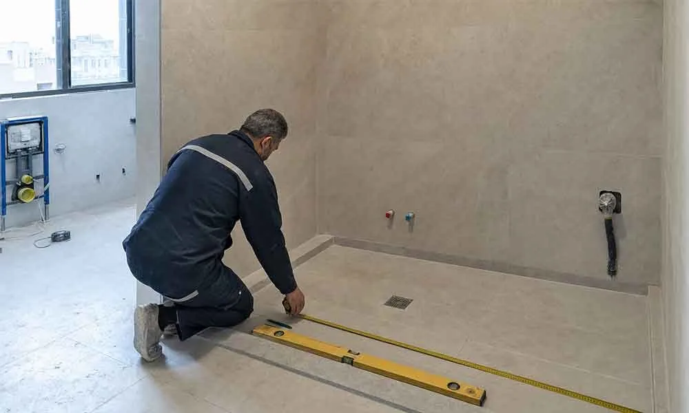 آماده سازی برق آب و فاضلاب محل نصب جکوزی