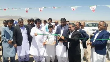 نوزدهمین زمین چمن شهرستان خاش در روستای «کلکلی» به بهره‌برداری رسید