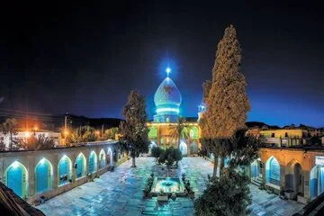 آرامگاه علی‌بن‌حمزه(ع) در شیراز، گنبدی فیروزه‌ای بر فراز تاریخ غار باباکوهی