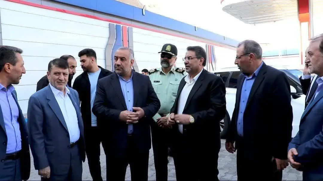 بازدید رئیس سازمان زندانها از جایگاه دو منظوره سوخت و پروژه تجاری و خدماتی انجمن حمایت زندانیان تبریز