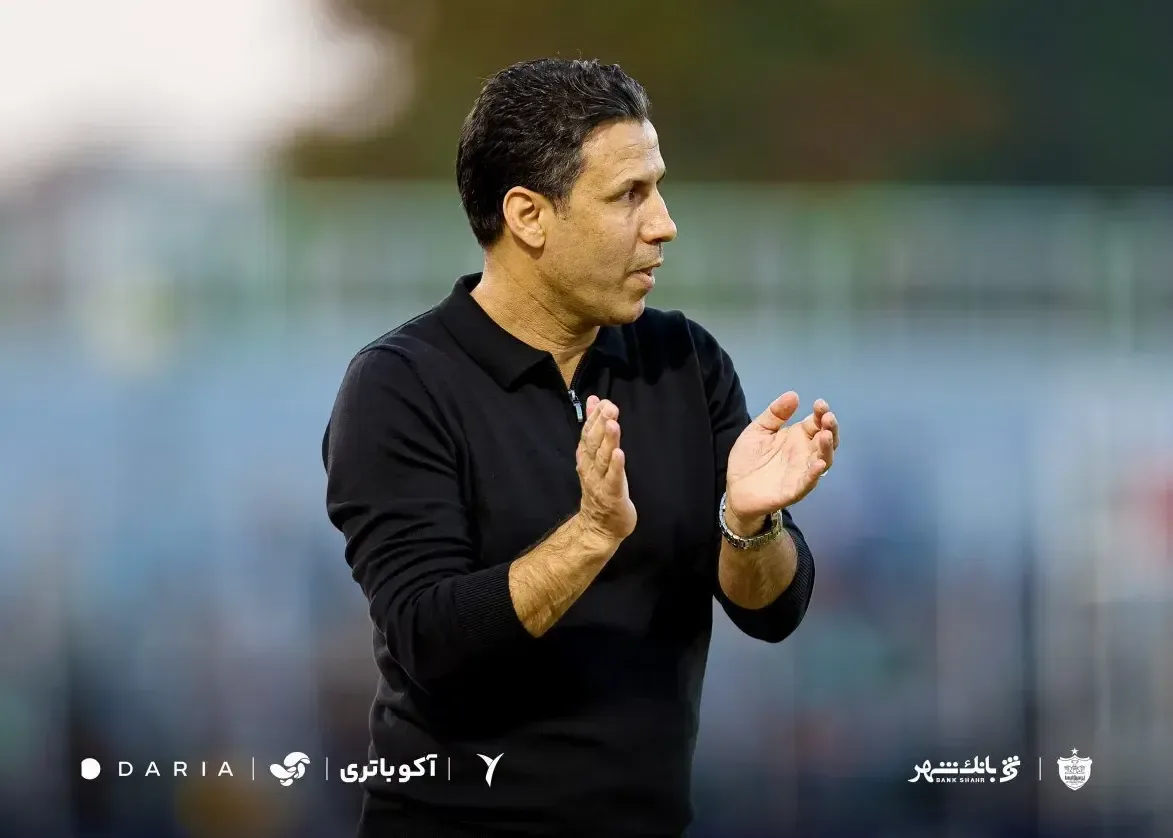 اولین ژست سرمربی پرسپولیس، بعد از صدرنشینی!