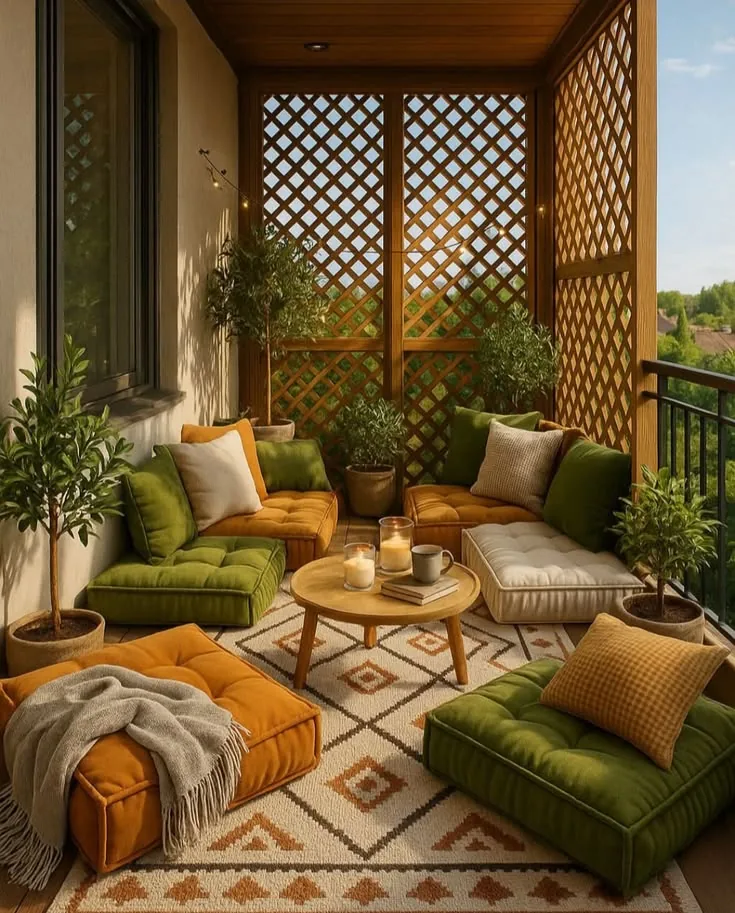 دیزاین بالکن سنتی