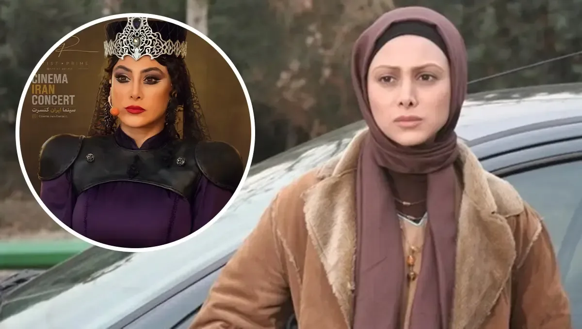 آزاده صمدی با گریم تاریخی در کنسرتنمایش «سیاوش»؛ تصاویری متفاوت از بازیگر «راه بیپایان»