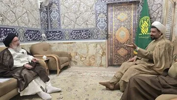 سید احمد خاتمی در دیدار با مشاور رئیس مجلس: با انتخاب آیتالله سیدمجتبی خامنهای، ترامپ بیچاره شد/ قالیباف را یک رزمنده از جنس انقلاب میدانم