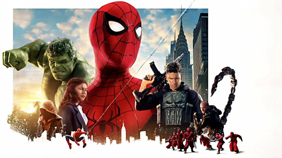 فرانک کسل  پانیشر با بازی جان برنثال در Spider man Brand New Day