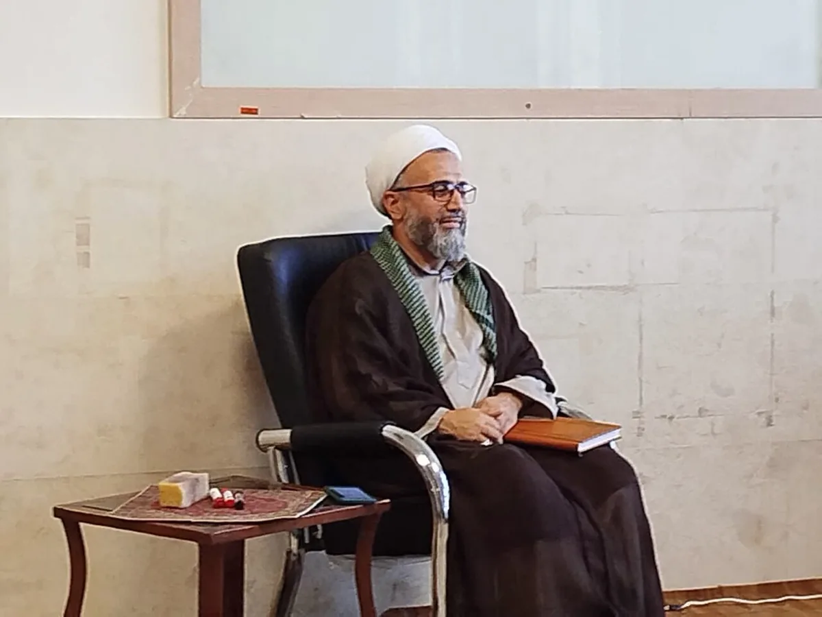 برگزاری جلسه کلاس نهجالبلاغه در مدرسه علمیه جعفریه پیشوا