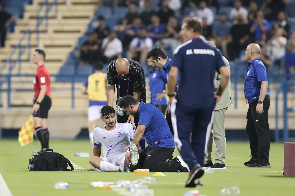 غیبت ۳ هفتهای هافبک استقلال به دلیل مصدومیت