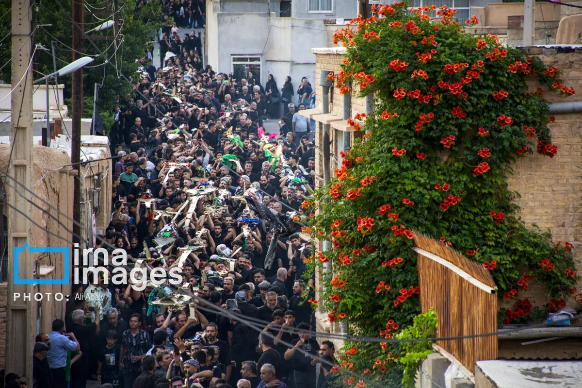 افتتاح نمایشگاه «ماه بیقرینه» نگاهی به آیینهای عزاداری شاهرود + فیلم