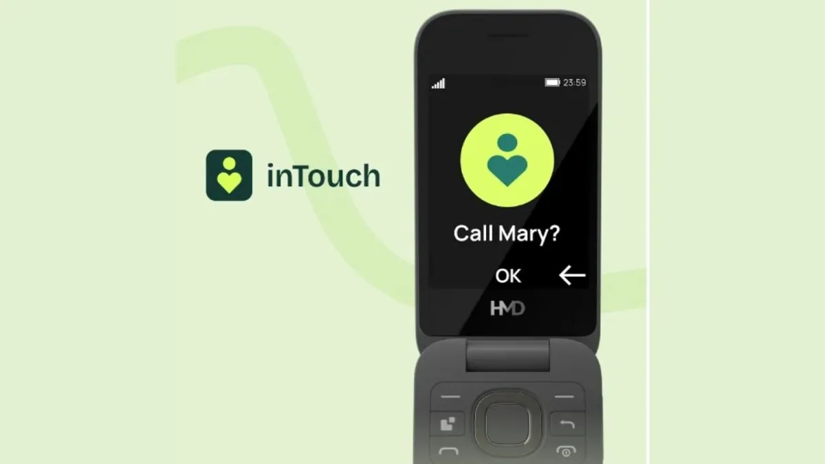 نسخه ویژه گوشی تاشوی HMD 2660 Flip با دستیار هوش مصنوعی Mary معرفی شد
