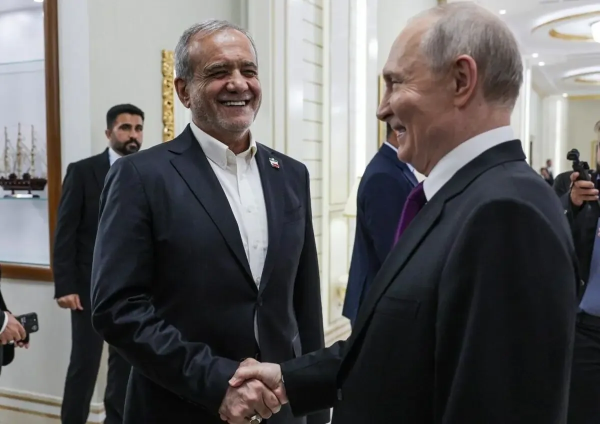 کرملین: پزشکیان در دیدار با پوتین، پیامی برای ترامپ نداشت